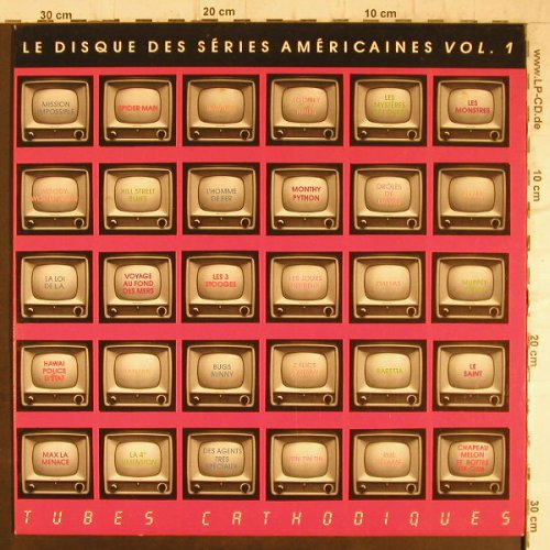 V.A.Le Disque Des Series Americaine: Vol.1, 30 Tr., vg+/m-, TV Rec.(TV 1), F, 1988 - LP - F8723 - 4,00 Euro