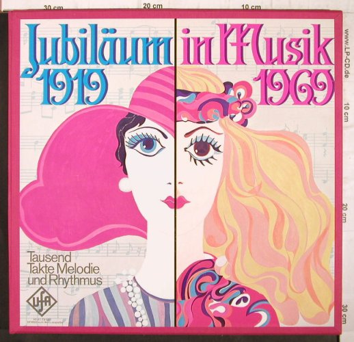 V.A.Jubiläum in Musik  1919-1969: Tausend Takte Melodie und Rhythmus, UFA(79 681), D,Box,  - 3LP - F9039 - 12,50 Euro