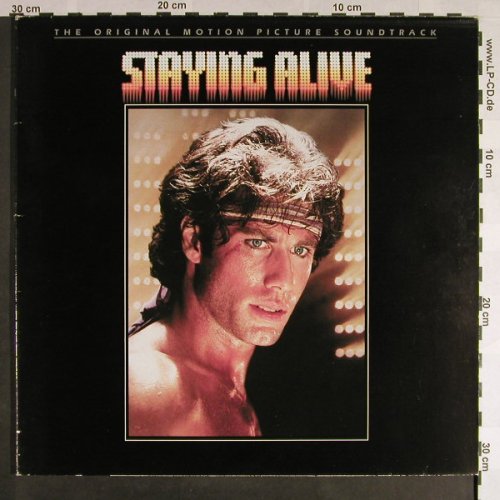 Staying Alive: Original Soundtrack, 3 x signiert, RSO(813 269-1), D, Ri,1983, 1977 - LP - F9409 - 40,00 Euro