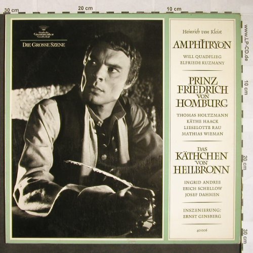Von Kleist,Heinrich: Amphitryon,Prinz Friedrich vHomburg, D.Gr.(40 006), D, Mono, 1966 - LP - F9894 - 9,00 Euro