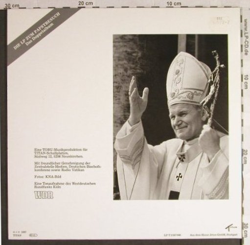 Der heilige Vater: Papst Joh. Paul II in Deutschland, Titan(T 2 587 046), D, 1987 - 2LP - H1494 - 9,00 Euro