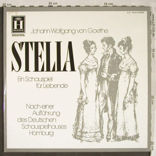 Stella - J.W.von Goethe: Ein Schauspiel für Liebende, Foc, Heliodor(2759 002), D, Ri, 1966 - 2LP - H1560 - 9,00 Euro