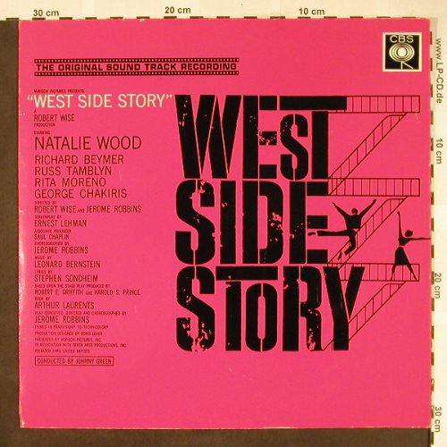 West Side Story: Original Soundtrack, Foc, m-/vg+, CBS(62 058), NL, 1965 - LP - H1838 - 5,00 Euro