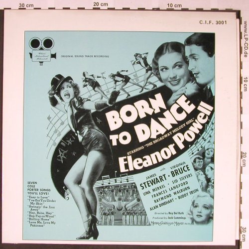Powel,Eleanor / James Stewart: Born to Dance (1936), Classic Int.Filmmusikal(C.I.F. 3001), US,  - LP - H2089 - 7,50 Euro