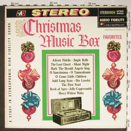 V.A.Christmas Music Box Favorites: Paul Eakins Gay 90's Village Coll., Audio Fidelity(AFSD 5982), US,vg+/vg+,  - LP - H2117 - 4,00 Euro