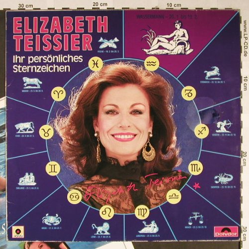 Teissier,Elizabeth: Ihr persönliches Sternzeichen, Polydor(2475 742), D, 1982 - LP - H2238 - 5,50 Euro