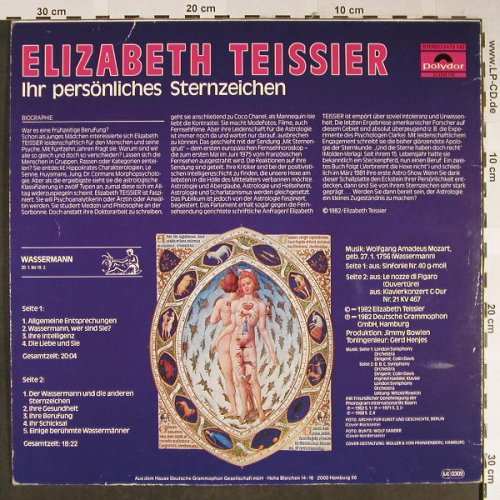 Teissier,Elizabeth: Ihr persönliches Sternzeichen, Polydor(2475 742), D, 1982 - LP - H2238 - 5,50 Euro