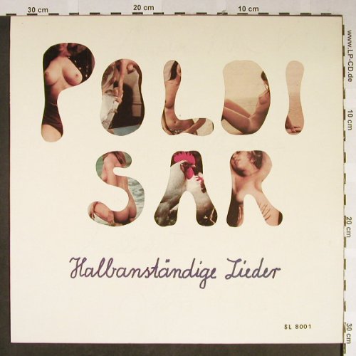 Poldi Sar: Halbanständige Lieder, vg+/m-, Summer(SL 8001), D, 1979 - LP - H2256 - 9,00 Euro