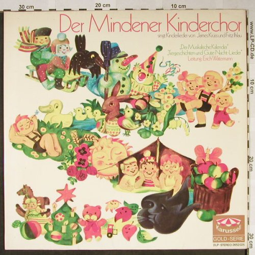 Mindener Kinderchor-singt Lieder: von James Krüss&Erich Watermann, Karussell, Ri,Foc(2652 025), D,Musterpl,  - 2LP - H2290 - 7,50 Euro