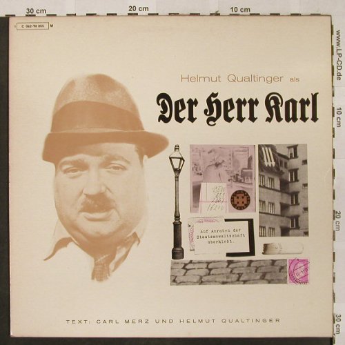 Qualtinger,Helmut: Der Herr Karl, Preiser(062-90 855), D,  - LP - H2610 - 7,50 Euro