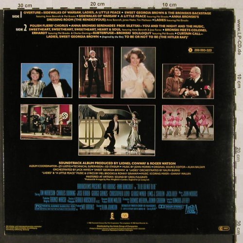 To Be Or Not To Be: Mel Brooks, Island(206 093-320), D, 1983 - LP - H2873 - 7,50 Euro