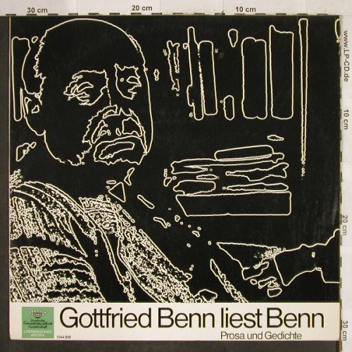 Benn,Gottfried: liest Benn, Prosa und Gedichte, D.Gr. Literatur(1044 036), D, 1969 - LP - H3274 - 7,50 Euro