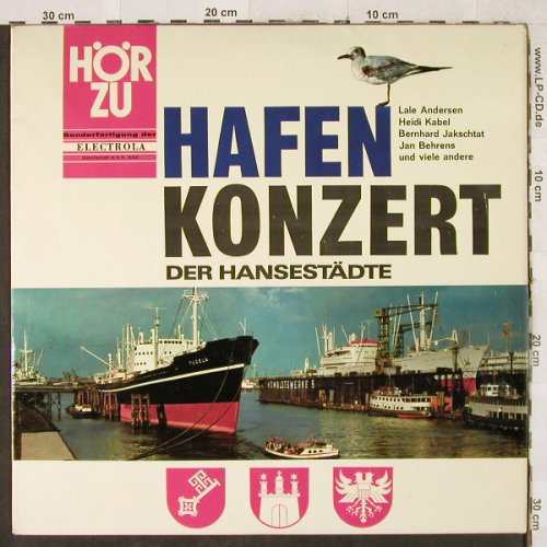 V.A.Hafenkonzert der Hansestädte: Lale Andersen,H.Kabel,Jakschtat..., HörZu(SHZE 119), D,vg+/m-,  - LP - H3359 - 5,00 Euro