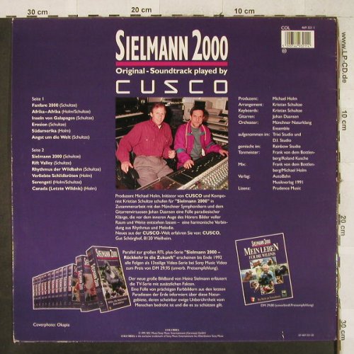 Sielmann 2000: Soundtrack by Cusco, CBS(469 321 1), D, 1991 - LP - H3668 - 5,50 Euro