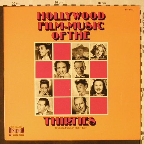 V.A.Hollywood Film-Music of the30's: 1935-37-Allan Jones...Bing Crosby, Historia(H-640), D,  - LP - H4735 - 5,50 Euro