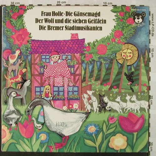 Frau Holle/Die Gänsemagd: Der Wolf u.d.7 Geisl/Bremer Stadtm., für Dich(909-2-120023), D, 1972 - LP - H5069 - 5,00 Euro