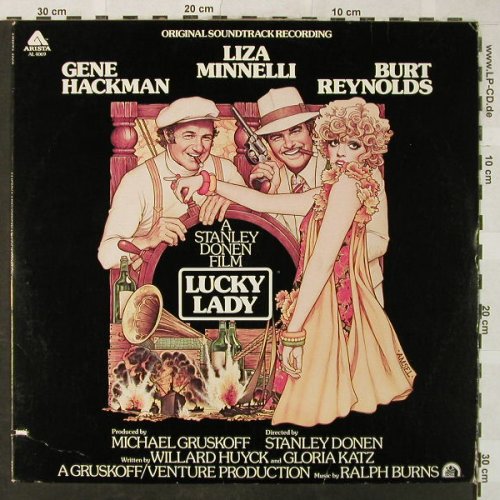 Lucky Lady: Original Soundtrack, Arista(AL 4069), US, co, 1976 - LP - H5273 - 4,00 Euro