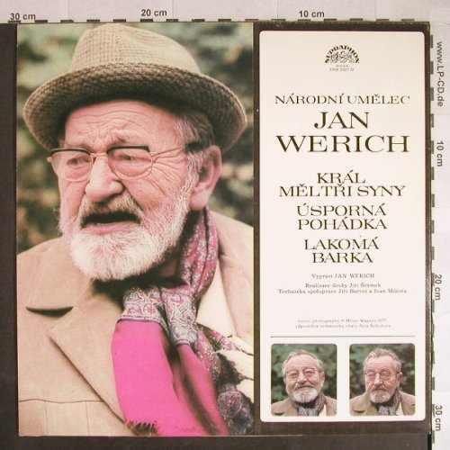 Werich,Jan: Kral Meltrisyny,Usporna Pohadka..., Supraphon(1018 2367 G), CZ,spoken, 1977 - LP - H580 - 7,50 Euro