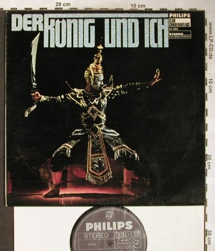 Der König und ich/The King and I: Musical in 2 Akten, Club Ed., Philips(60 689 P.9), D, 1967 - 10inch - H6167 - 5,00 Euro