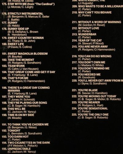 V.A.The Chappell Music Story Vol.2: Demo Record, 225 Tr. snippets, Chappell(C11580), US, Foc, 1980 - 2LP - H8041 - 2,00 Euro