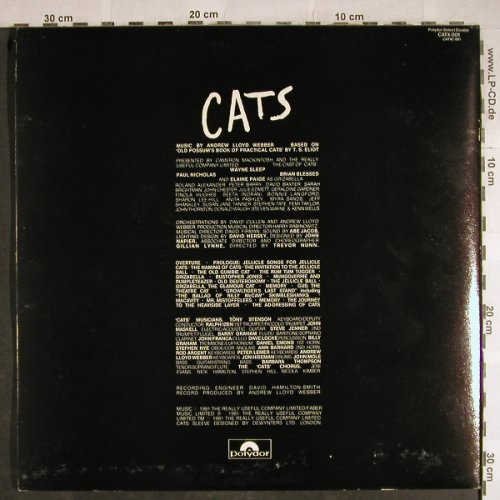 Cats: Music by Andrew Lloyd Webber,Foc, Polydor(CATX 001), UK, 1981 - 2LP - H8428 - 9,00 Euro
