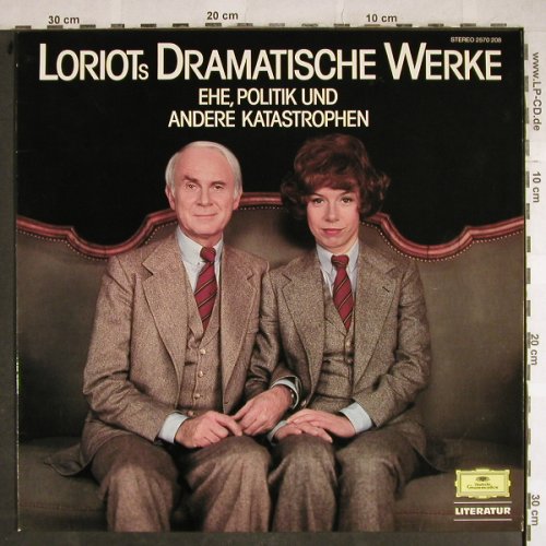 Loriot: Dramatische Werke, Evelyn Hamann, D.Gr.(2570 208), D, 1981 - LP - H8430 - 5,00 Euro