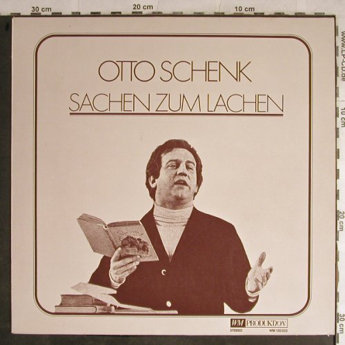 Schenk,Otto: Sachen zum Lachen, vg+/m-, sign., WM Produktion(120 025), A,  - LP - H8985 - 9,00 Euro