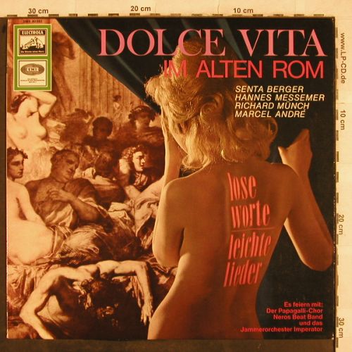 V.A.Dolce Vita im alten Rom: Senta Berger...Marcel Andre, Electrola(SME 80 992), D,  - LP - H9712 - 12,50 Euro