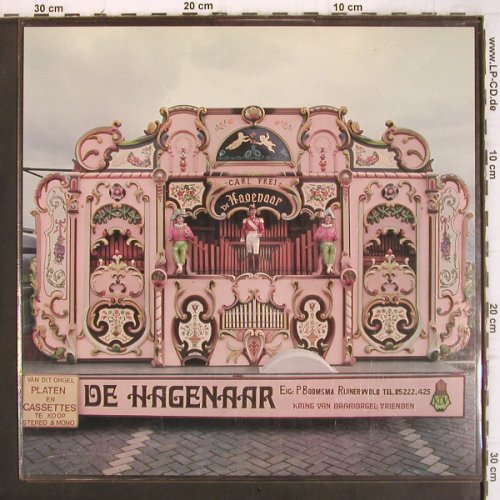 De Hagenaar: Draaiorgel,Eigenaar Boomsma, Boru(101), NL,  - LP - V1120 - 9,00 Euro