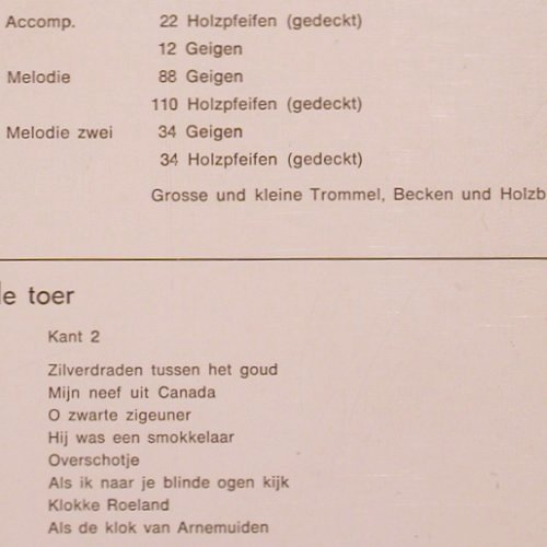 De Hagenaar: Draaiorgel,Eigenaar Boomsma, Boru(101), NL,  - LP - V1120 - 9,00 Euro