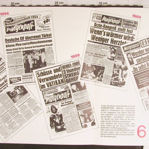 V.A.25 Jahre Hamburger Morgenpost: Booklett 20S.+ V.A.Sampler, Philips (6830 174), D, 1974 Typ: LP Best.-Nr.: V1383 Preis: 7,50 Euro