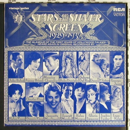 V.A.Stars Of The Silver Screen: Sophie Tucker... Everett Marshall, RCA Victor Vintage (LSA 3074LPV-538), US, 1972 Typ: LP Best.-Nr.: V1455 Preis: 9,00 Euro