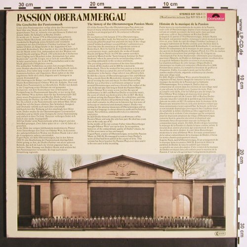 Passionsspiele Oberammergau: 1634-1884, Foc, Booklet, Polydor(821 123-1), D, 1984 - 2LP - V1492 - 9,00 Euro