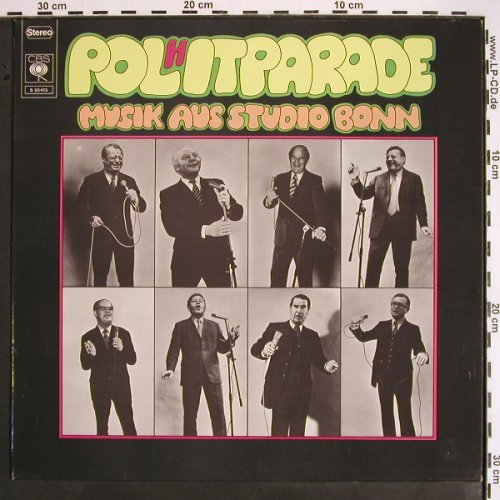 V.A.Pol(H)itparade: Musik aus Studio Bonn, CBS (S 65 473), D, 1972 Typ: LP Best.-Nr.: V1626 Preis: 6,00 Euro