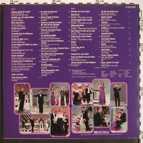 V.A.Musik Ist Trumpf: Originalaufn. ZDF-Show,Folge 1, EMI Electrola(C 062-29 569), D, 1975 - LP - V1687 - 5,00 Euro