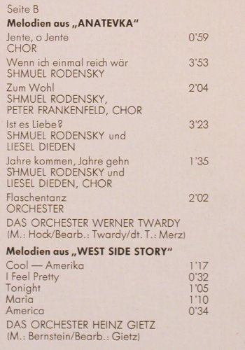 V.A.Musik Ist Trumpf: Originalaufnahme ZDF-Show, EMI(64 495), D,  - LP - V1688 - 5,00 Euro