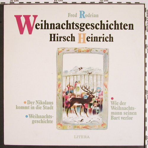 Rodrian,Fred - Hirsch Heinrich: Weihnachtsgeschichten, Litera(8 65 412), DDR, 1987 - LP - V1702 - 5,00 Euro