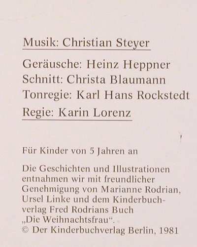 Rodrian,Fred - Hirsch Heinrich: Weihnachtsgeschichten, Litera(8 65 412), DDR, 1987 - LP - V1702 - 5,00 Euro