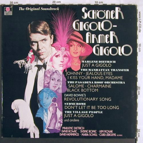 Schöner Gigolo - Armer Gigolo: Marlene Dietrich... Village People, Ariola(400 462-352), D, 1979 - LP - V1775 - 6,00 Euro