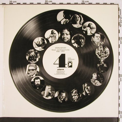V.A.25 Jahre Stern/Stern Report: Musik u. Zeitgeschichte 1948-1973, Stern(BM 000 0001), D, Foc, 1973 - 2LP - V1941 - 17,50 Euro