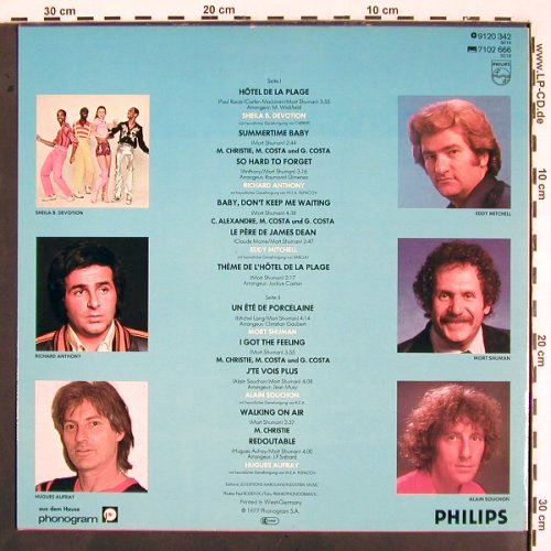 Das Strandhotel: Musik von Mort Shuman, V.A., Phonogram(9120 342), D, 1977 - LP - V1992 - 5,00 Euro