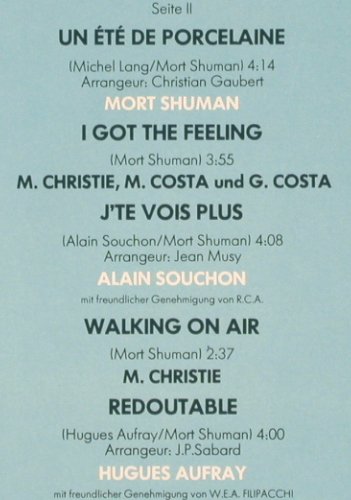 Das Strandhotel: Musik von Mort Shuman, V.A., Phonogram(9120 342), D, 1977 - LP - V1992 - 5,00 Euro