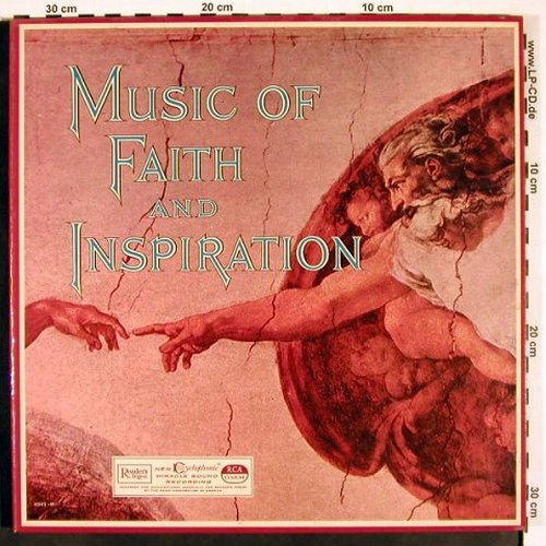 V.A.Music of Faith and Inspiration: Jack Halloran Choir,Dr.H.V.Mitzelfe, Reader's Digest, Mono(RD41-M), US,Schuber, 1962 - 3LP - V2336 - 9,00 Euro