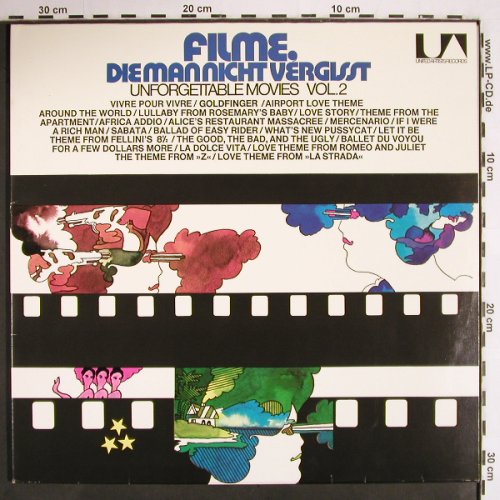 V.A.Filme,die man nicht vergisst: Vol.2, Foc, Vivre pour Vivre..., UA(UAS 29 179/80X), D,  - 2LP - V2362 - 7,50 Euro