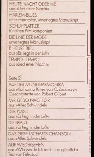 Lion,Margo & Mischa Spoliansky: Es liegt in der Luft (Live), Berliner Festspiele GmbH(A-3538), D, 1977 - LP - V2565 - 9,00 Euro
