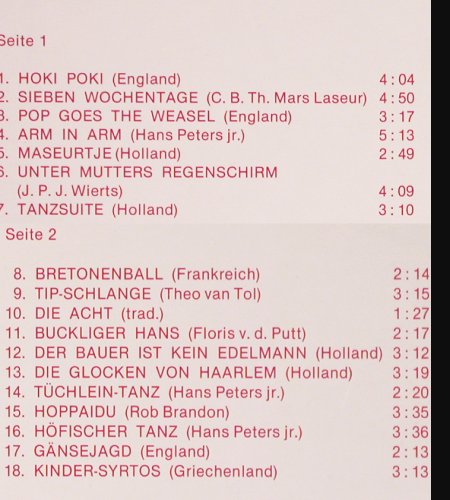 Hoy-Hoy 2: Alte und neue Kindertänze +Buch, Kallmeyer / Hakketoon (7602), D, 1981 Typ: LP Best.-Nr.: V2599 Preis: 7,50 Euro