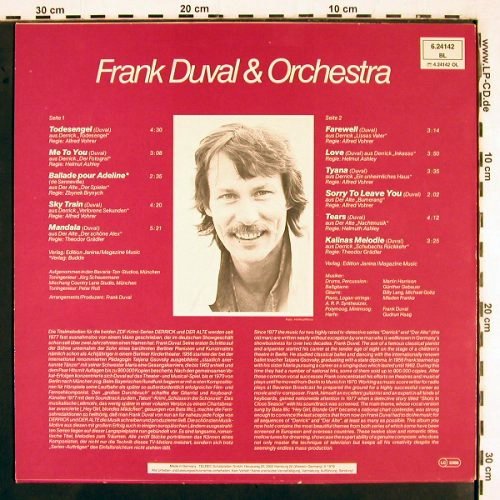 Duval,Frank & Orch.: Derrick & Der Alte, Telefunken(6.24142 BL), D, 1979 - LP - V2605 - 5,00 Euro