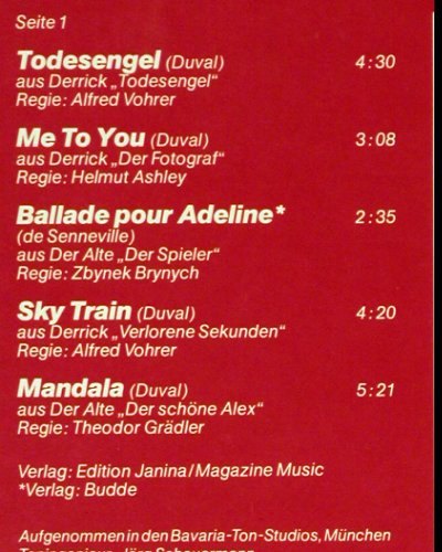 Duval,Frank & Orch.: Derrick & Der Alte, Telefunken(6.24142 BL), D, 1979 - LP - V2605 - 5,00 Euro