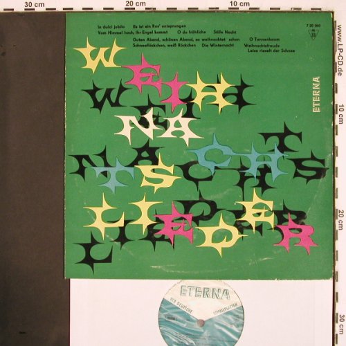 V.A.Wehnachtslieder: In dulci jubilo... Leise rieselt..., Eterna(7 20 060), DDR, 1964 - 10inch - V2631 - 7,50 Euro