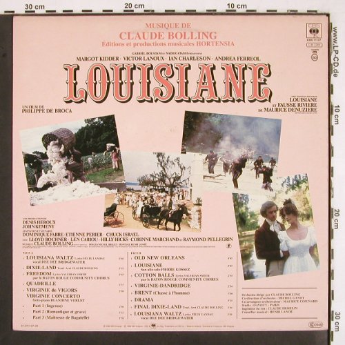 Louisiane: by Claude Bolling,Philippe de Broca, CBS(CBS 71127), NL, 1984 - LP - V2682 - 6,00 Euro